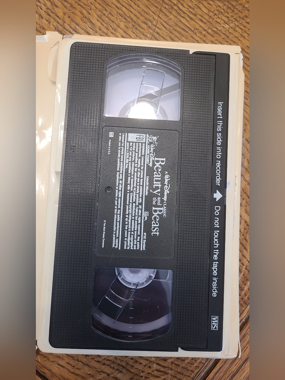 Beauty And The Beast VHS